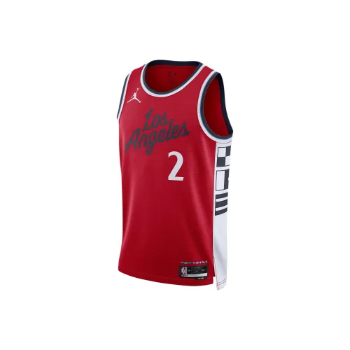 Jordan X NBA Edition Los Angeles Clippers Баскетбольная Джерси Мужская Красная