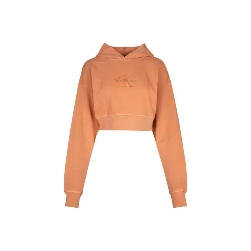CALVIN KLEIN Свитшот Женский Оранжевый