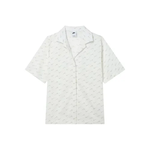 NIKE Парусный белый Женские Рубашки