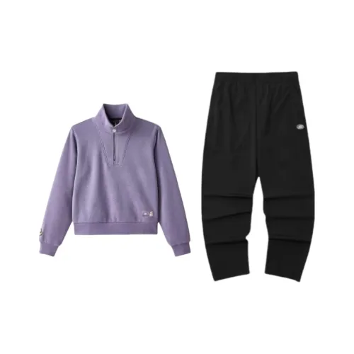 Skechers Толстовка Комплект Унисекс Виноградный Фрукты Bowl Фиолетовый