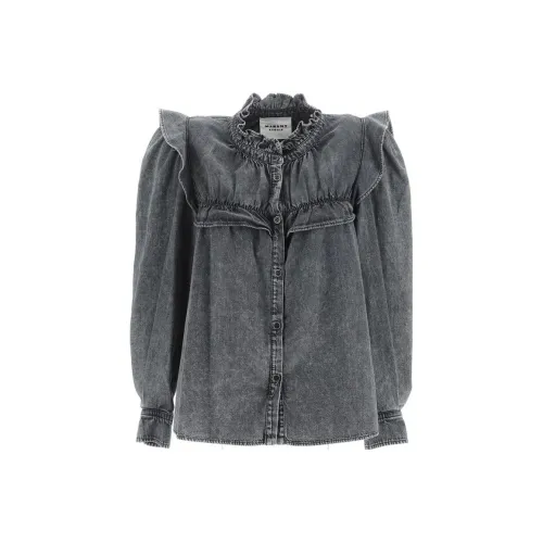 ISABEL MARANT ETOILE Серые Женские Рубашки