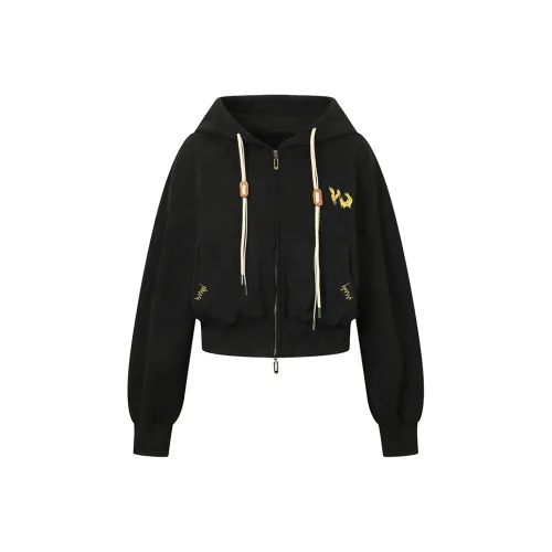 Valeria Obbaco Свитшот Женский Черный