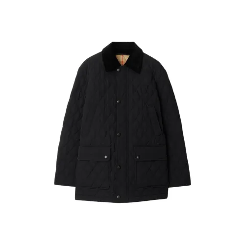 Burberry FW24 Куртки и Пальто Женские Черные