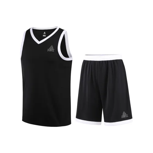 PEAK Баскетбольный костюм унисекс черный