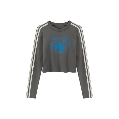 CHUU Серые Женские Футболки