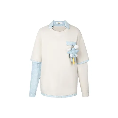 TOP FAVOR Экрю Женские Свитшоты