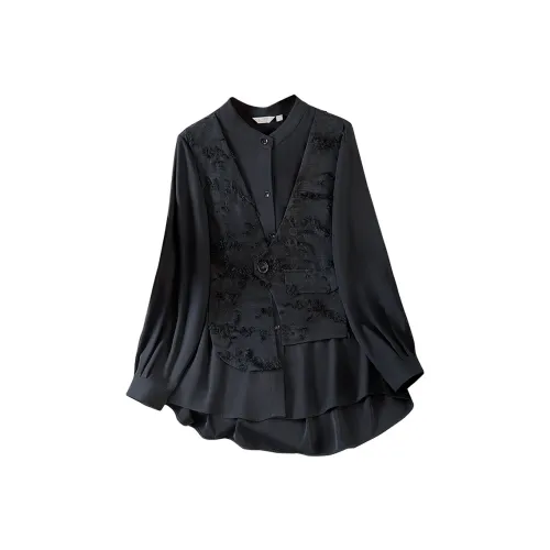 Cypress House Рубашка Женская Черная