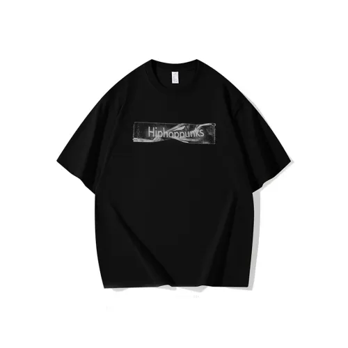 HIPHOPPUNKS T-Shirt Унисекс Черный