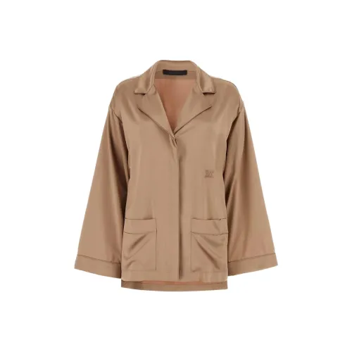 MaxMara SS24 Рубашка Женская Бронзовая