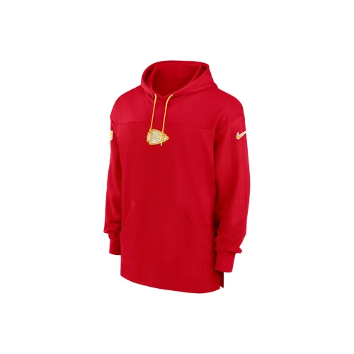 nike x NFL Dri Fit FW24 KANSAS CITY Chiefs Sideline Регби Джерси Мужской Университетский красный