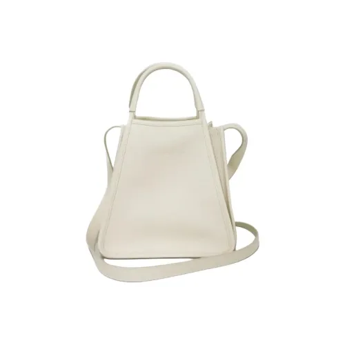 LONGCHAMP Le Foulonné Коровья кожа Одно плечо Сумка Маленькая Женская Экрю