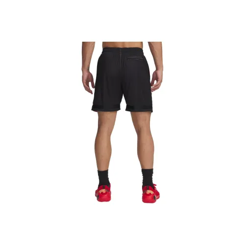 Under Armour Повседневные шорты Мужские Черные Красные 001