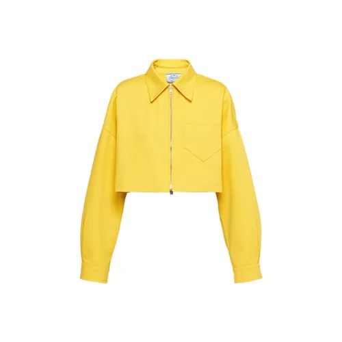 PRADA Желтые Женские Куртки