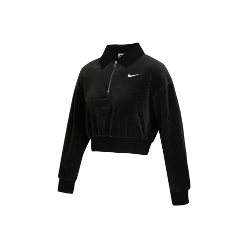 NIKE Черные Женские Свитшоты