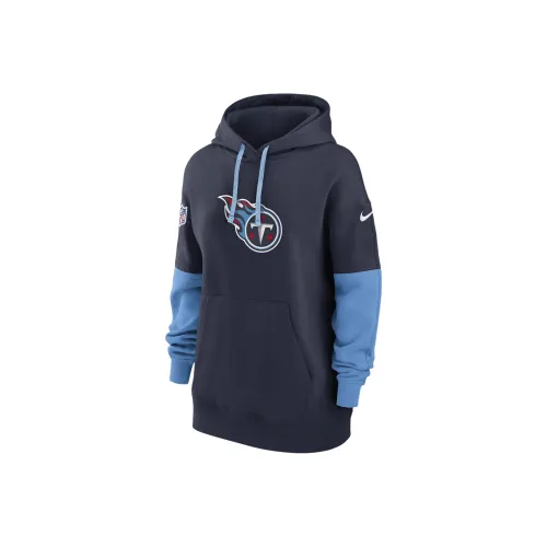nike NFL FW24 Tennessee Titans Sideline ESSENTIAL SWEATSHIRT Женские Морской синий