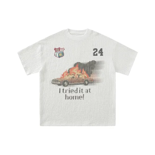 BEAR UNION T-рубашка Женская Белая