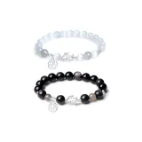 Браслет с бусинами с китайскими благоприятными животными [1 пара]