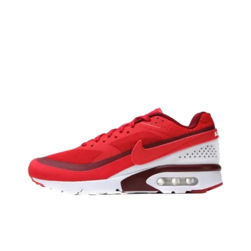 Nike Air Max BW Casual Low Top Red Men's