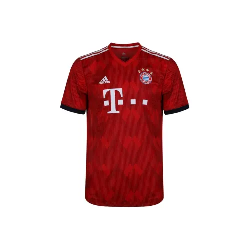 Adidas Bayern Футбол Джерси Мужской Красный