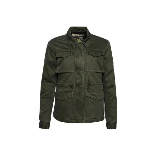SUPERDRY Куртки и Пальто Женские Зеленые