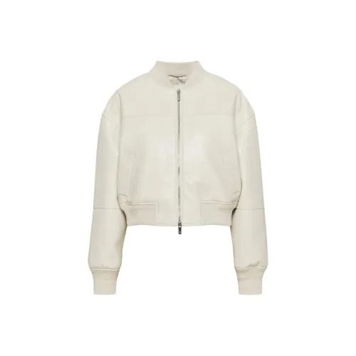 Aritzia FW24 BABATON Synergy Bomber Куртки Пальто Женские Матовый Жемчужный Матовый Жемчужный