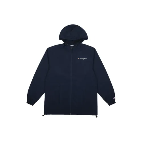 Champion Куртка Американская версия Женская Темно-синяя