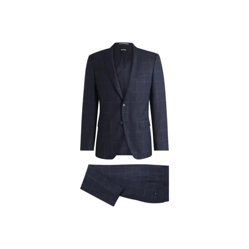 Hugo Boss Синий Мужской Бизнес-костюмы