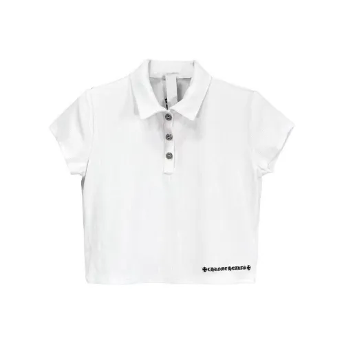 Chrome Hearts Поло Женское Белое