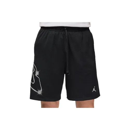 Jordan Sport Повседневные шорты Мужские Черные