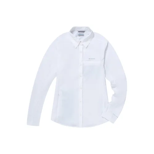 Columbia Белые Женские Рубашки