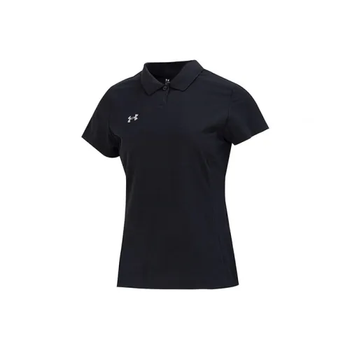 Under Armour Sports Life Collection Женские Поло Черного Цвета