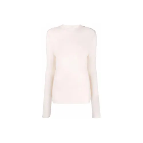 JIL SANDER Белый Женские Кашемировые Свитеры