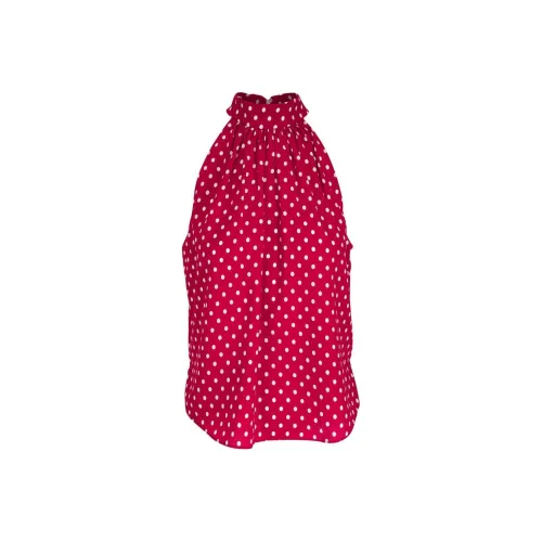 Veronica Beard SS24 Рубашка Женская Кирпично-Красная