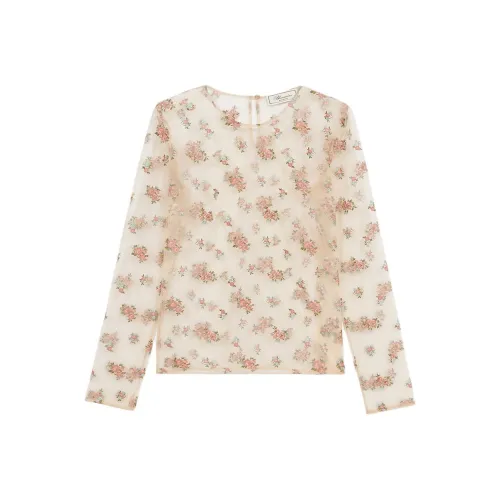 Blumarine FW24 Рубашка Женская Бежевая