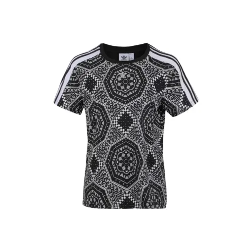Adidas Originals BF T Shirt Женская Черная