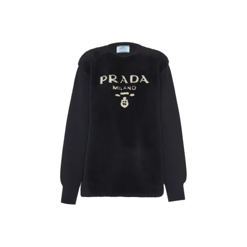 PRADA Черный Женские Кашемировые Свитеры