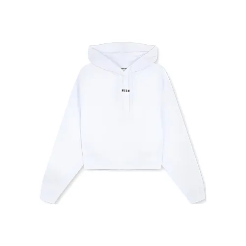 MSGM Белый Женский Свитшот