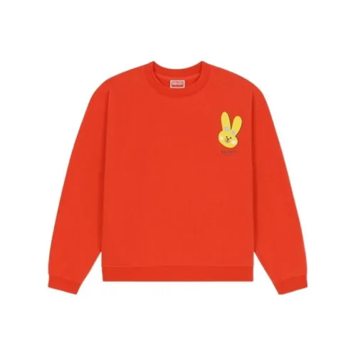 KENZO SS23 Lunar Year SS23 Толстовка Женская Китайский Красный