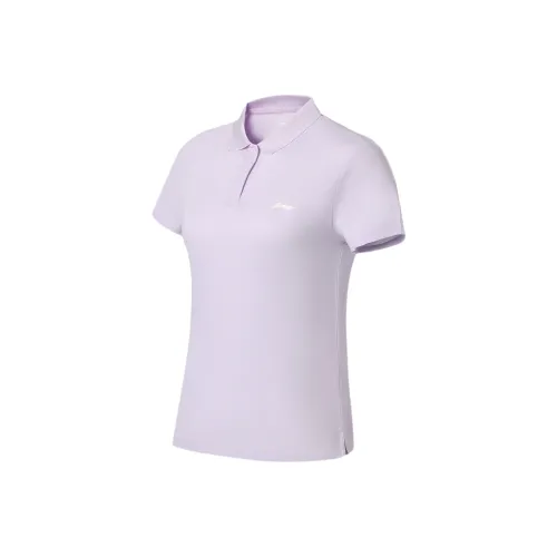 Подкладка Fitness Series Поло Женские Пыльно-фиолетовый