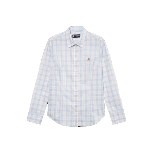 Hush Puppies Рубашка Женская Розовая Синяя