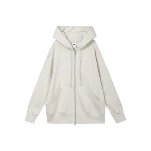 NIKE Экрю Женские Куртки