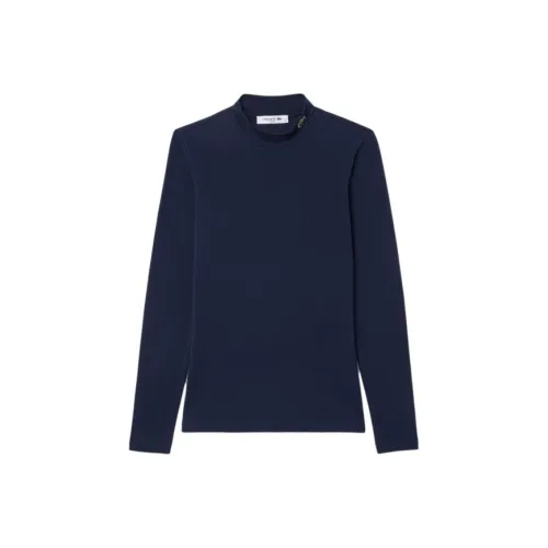 Рубашка T Collaboration LACOSTE Женская Полночный синий