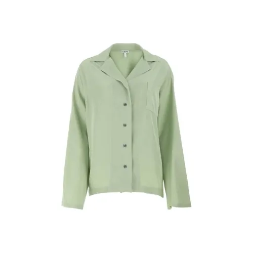LOEWE Зеленые Женские Рубашки