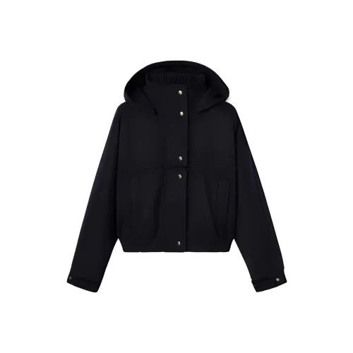 Loro Piana Goblin Bomber Куртка Куртки Пальто Женские Морской синий