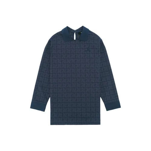 LI NING 1990 Tour Series Сумеречный индиго Женские Свитшоты