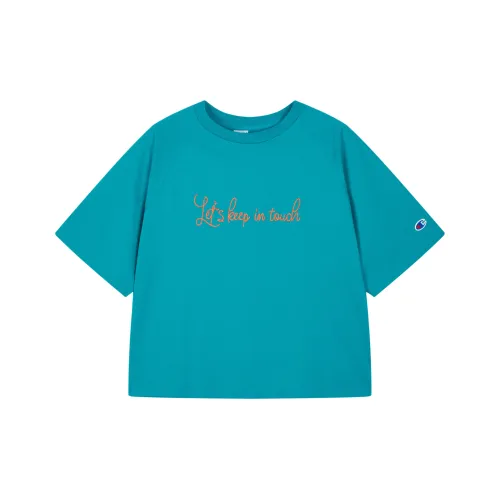 Champion SS25 T-Shirt Женская Версия для Японии