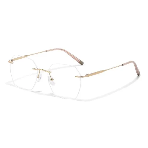 Sagawa Титан Нерегулярная форма Оправы для очков Унисекс