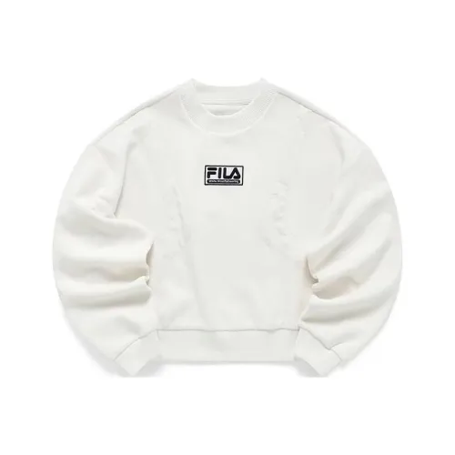 FILA FUSION White Mountaineering Тростник Белый Женские Свитшоты