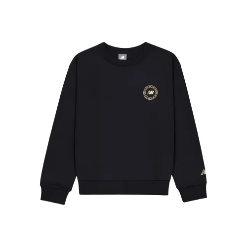 New Balance Свитшот Женский Черный