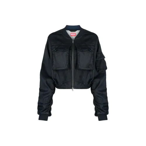 DIESEL Куртка Женская Морской Синий